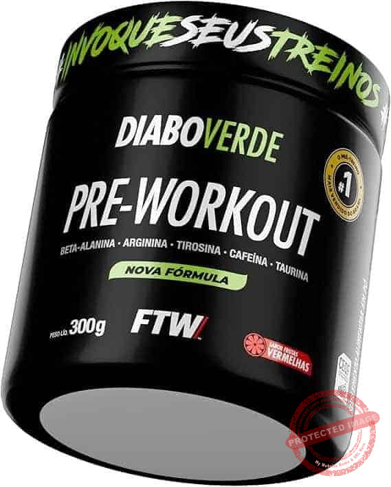 FTW-Pre-Treino-Diabo-Verde-em-Po-com-Cafeina-Aminoacidos-Beta‑Alanina-e-Arginina-para-Treinos-e-Atividades-Fisicas-Pote-300-g-Frutas-Vermelhas.jpg FTW Pré-Treino Diabo Verde em Pó com Cafeína, Aminoácidos Beta‑Alanina e Arginina para Treinos e Atividades Físicas - Pote 300 g (Frutas Vermelhas) - Imagem 1