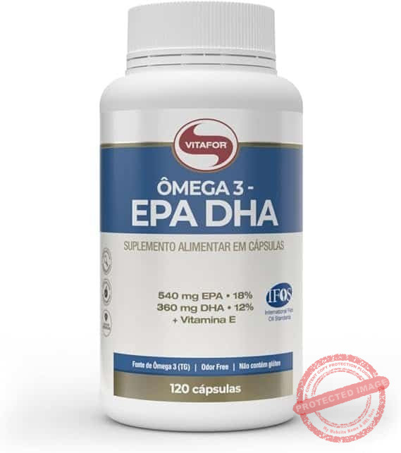 Vitafor-Omega-3-EPA-DHA-120-Capsulas.jpg Vitafor - Ômega 3 EPA DHA - 120 Cápsulas - Imagem 1